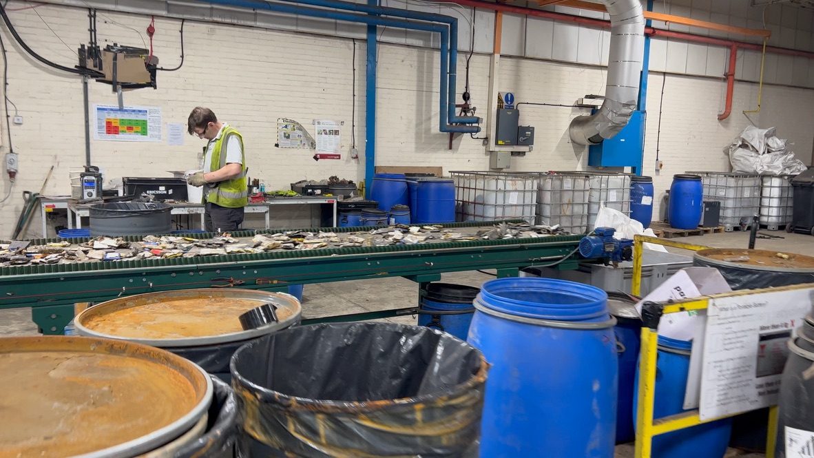 The RAW TG operations floor where supply is received, handled and routed to offtake.